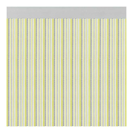 Tenda Acudam Brescia Porte Giallo Esterno PVC Alluminio 90 x 210 cm