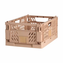Scatola portaoggetti Pieghevole Sabbia 27,6 L 50 x 33 x 25 cm