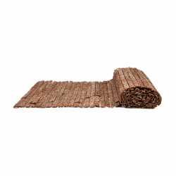 Divisorio Faura f27102 Marrone Abete Filo di ferro Corteccia di albero 1,5 x 3 m