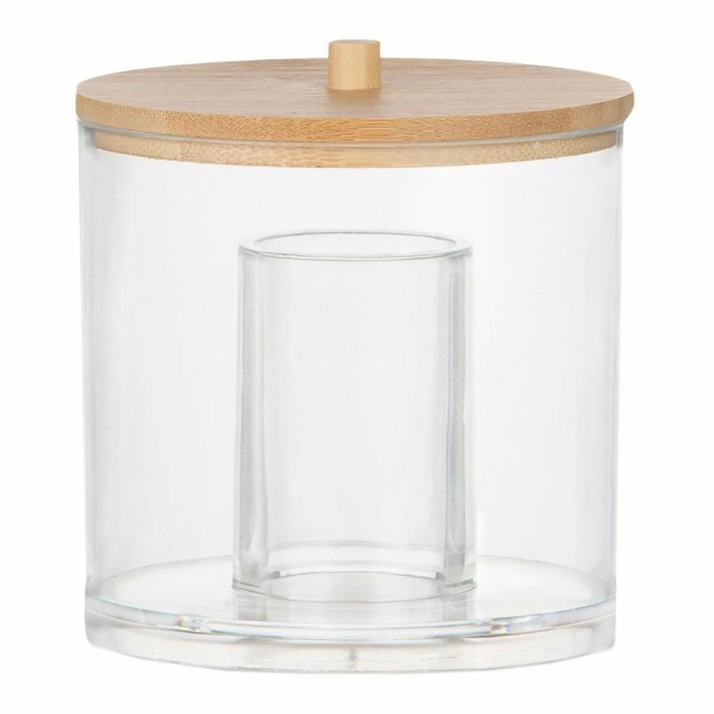 Barattolo di Vetro Andrea House ba72111 Acrilico ø 9 x 9 cm Barattolo di Vetro Andrea House ba72111 Acrilico ø 9 x 9 cm