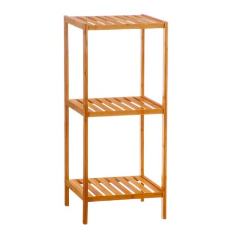 Scaffale da Bagno Caison Bambù 3 Mensole 34 x 33 x 79 cm