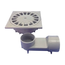 Scarico Tecnoagua T-88 VH PVC 15 x 15 x 5 cm Ø 5 cm