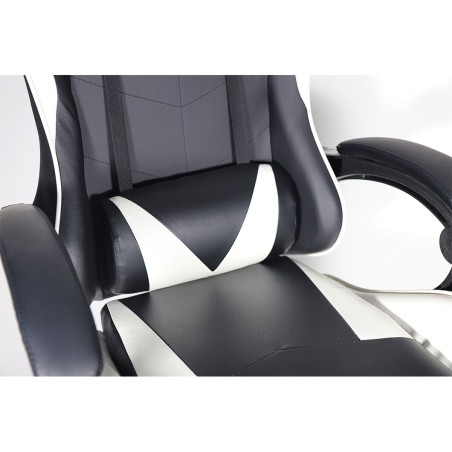 Sedia Gaming EDM 75194 Bianco Nero