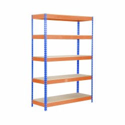 Scaffale Simon Rack Bricoforte 1206-5 5 Mensole 1500 kg 200 x 120 x 60 cm