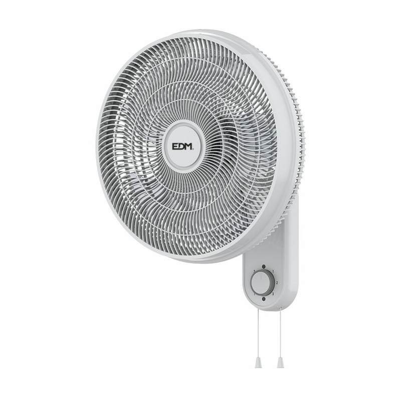 Ventilatore da Parete EDM 33526 Bianco 50 W 55 W Ø 45 cm Ventilatore da Parete EDM 33526 Bianco 50 W 55 W Ø 45 cm