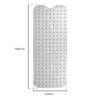 Tappetino Antiscivolo da Doccia Exma Trasparente PVC 100 x 40 cm