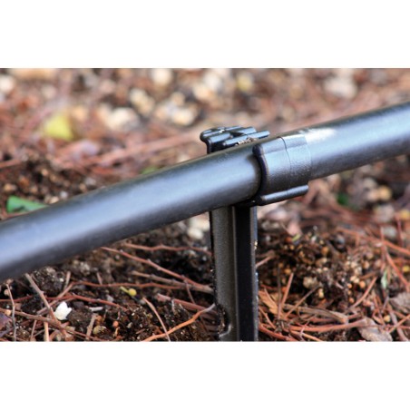 Supporto per tubo di irrigazione Aqua Control 902125 Nero
