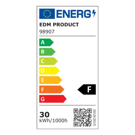 Lampadina LED EDM 98907 Leaf 30 W 200 W E27 3000 lm 35 x 11,2 cm Multidirezionale (6500 K)