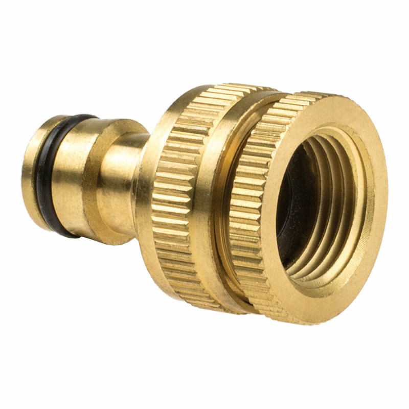 Connettore tubo Cellfast 3/4" 1/2" Ottone Rubinetto Connettore tubo Cellfast 3/4" 1/2" Ottone Rubinetto