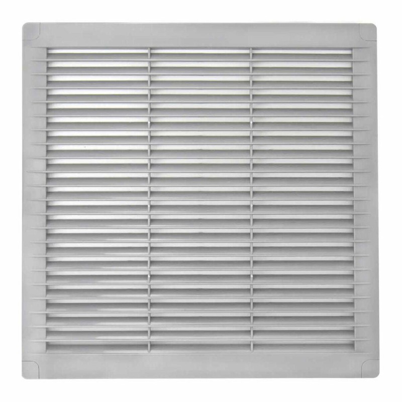 Griglia di ventilazione EDM 87707 Grigio 25 x 25 x 0,7 cm Zanzariera Griglia di ventilazione EDM 87707 Grigio 25 x 25 x 0,7 cm Zanzariera