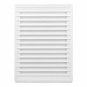 Griglia di ventilazione EDM 87733 Bianco 13,7 x 20,7 cm Zanzariera