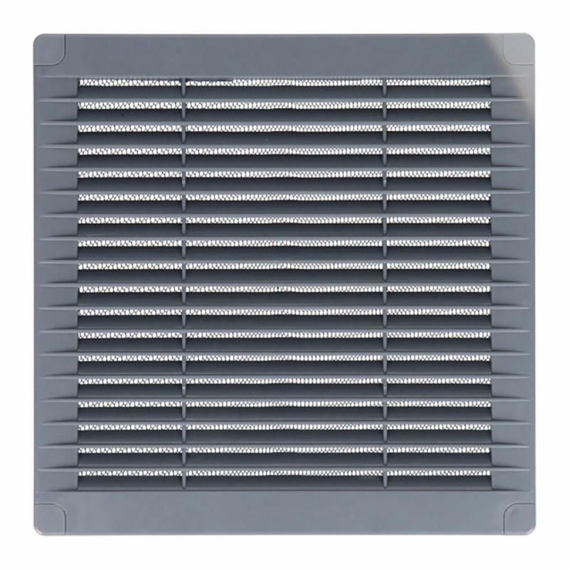 Griglia di ventilazione EDM 87701 Grigio 10 x 10 cm Griglia di ventilazione EDM 87701 Grigio 10 x 10 cm