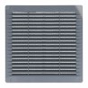 Griglia di ventilazione EDM 87701 Grigio 10 x 10 cm