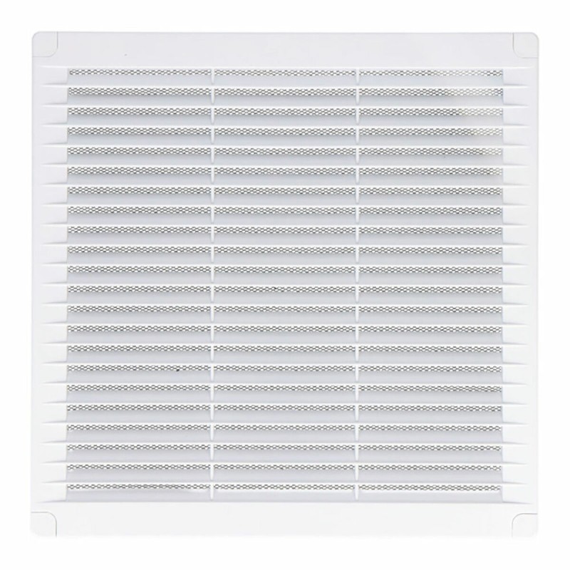 Griglia di ventilazione EDM 87700 Bianco 10 x 10 cm Griglia di ventilazione EDM 87700 Bianco 10 x 10 cm