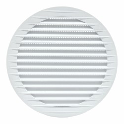 Griglia di ventilazione EDM 87721 Bianco Ø 15 cm
