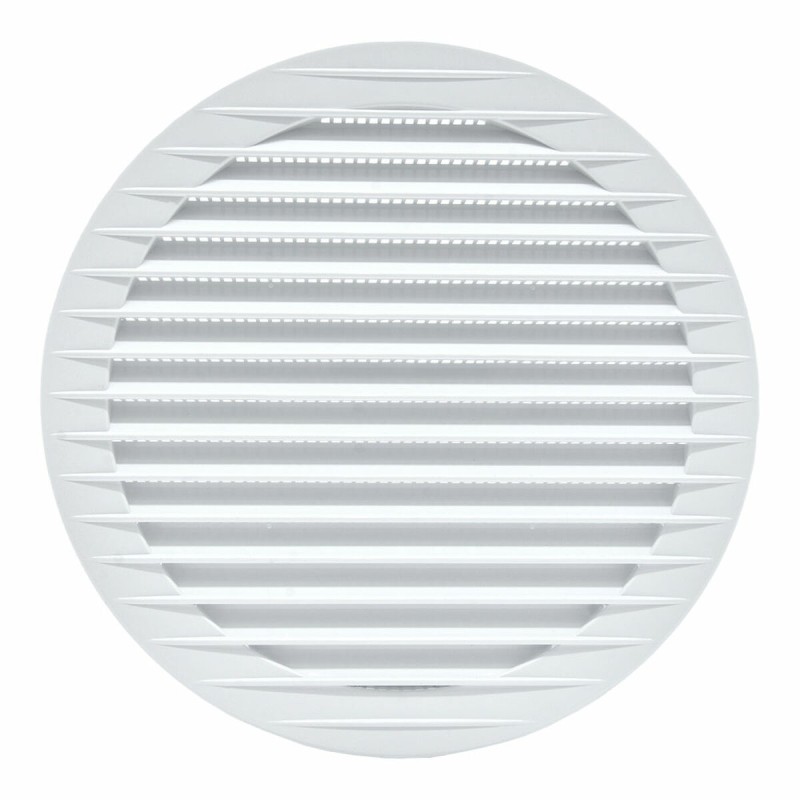 Griglia di ventilazione EDM 87721 Bianco Ø 15 cm