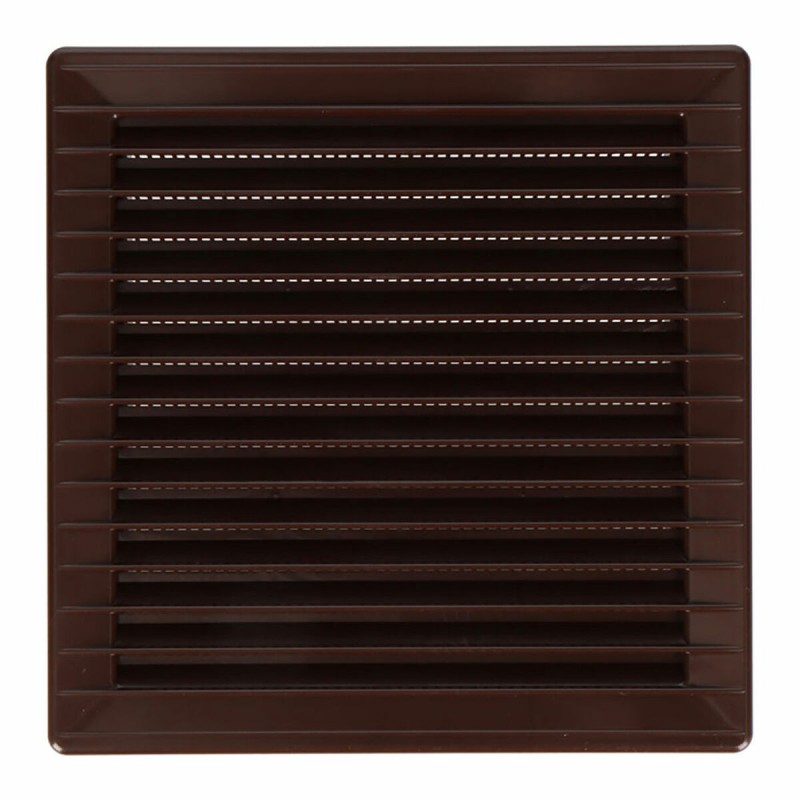 Griglia di ventilazione EDM 87729 Marrone 14 x 14 cm Griglia di ventilazione EDM 87729 Marrone 14 x 14 cm