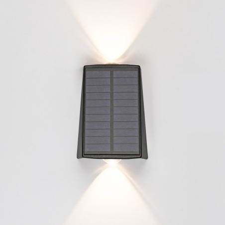 Applique da Parete EDM 31822 Policarbonato ABS 2 W 100 Lm LED Solare (3000 K)