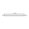 Ciabatta Multipresa EDM 31403 18 W 60 cm Luce LED (4000 K)