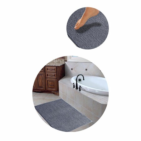 Tappeto da bagno Hidalgo Shaggy 40 x 60 cm