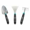 Kit di attrezzi per il giardinaggio Gardena Blu/Nero Acciaio (3 Unità)