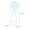 Mini Ventilarore Portatile EDM 33979 Bottiglia per nebulizzare