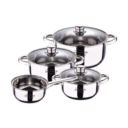 Batteria da Cucina San Ignacio Cassel SG8172 Argentato Acciaio inossidabile