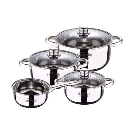 Batteria da Cucina San Ignacio Cassel SG8172 Argentato Acciaio inossidabile