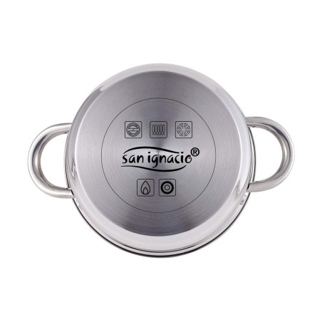 Batteria da Cucina San Ignacio Cassel SG8172 Argentato Acciaio inossidabile