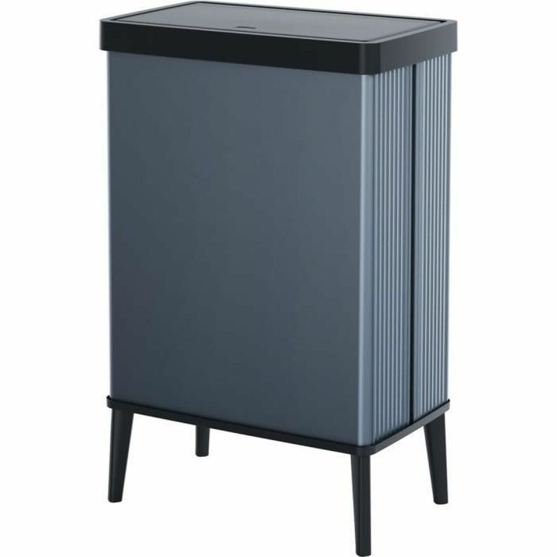 Secchio della spazzatura Curver Azzurro Plastica Secchio della spazzatura Curver Azzurro Plastica
