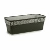 Vaso rettangolare da Balcone Stefanplast Orfeo Antracite Plastica 18 x 17 x 49,5 cm (12 Unità)