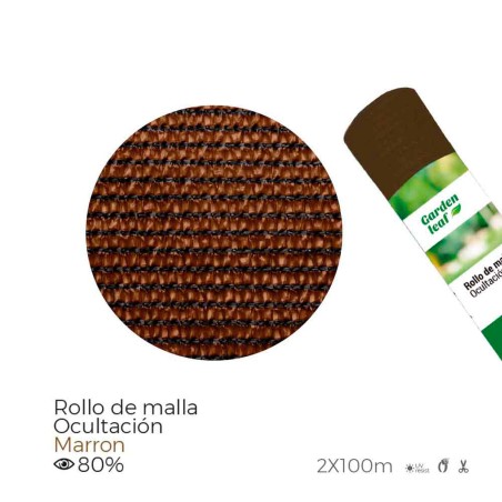 Rete per Nascondere EDM polipropilene (1.5 x 10 m) 80%