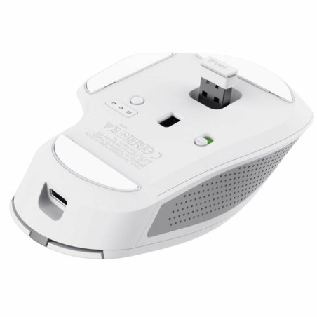 Mouse senza Fili Trust 24935 Bianco 3200 DPI