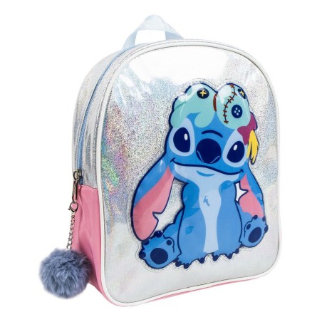 Zaino per Bambini Stitch Rosa 20 x 23 x 8 cm