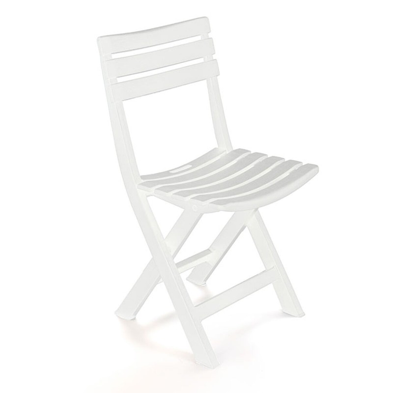 Sedia Pieghevole IPAE Progarden Birki bir80cbi Bianco 44 x 41 x 78 cm Sedia Pieghevole IPAE Progarden Birki bir80cbi Bianco 44 x 41 x 78 cm