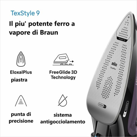 Ferro da Stiro a Vapore Braun SI9661VI 3100 W