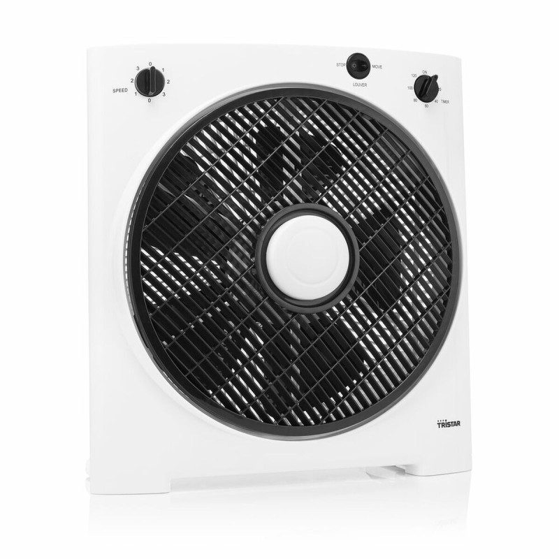 Ventilatore da Terra Tristar VE-5858 Bianco Nero 40 W 40W Ventilatore da Terra Tristar VE-5858 Bianco Nero 40 W 40W