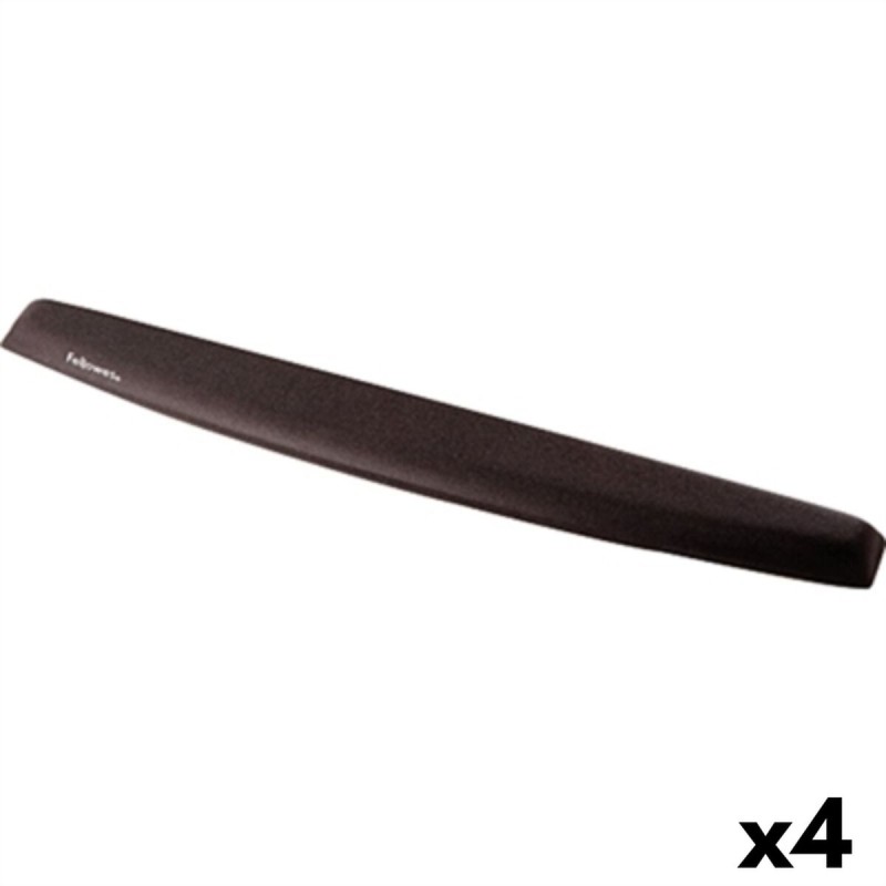 Poggiapolsi Fellowes    Nero Stoffa Foam 4 Unità (23 x 490 x 58 mm)