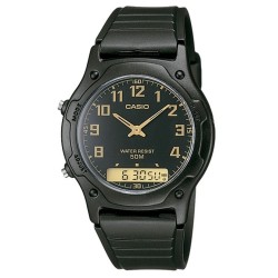 Orologio Unisex Casio AW-49H-1BVEF Nero (Ø 40 mm) (Ø 39 mm)