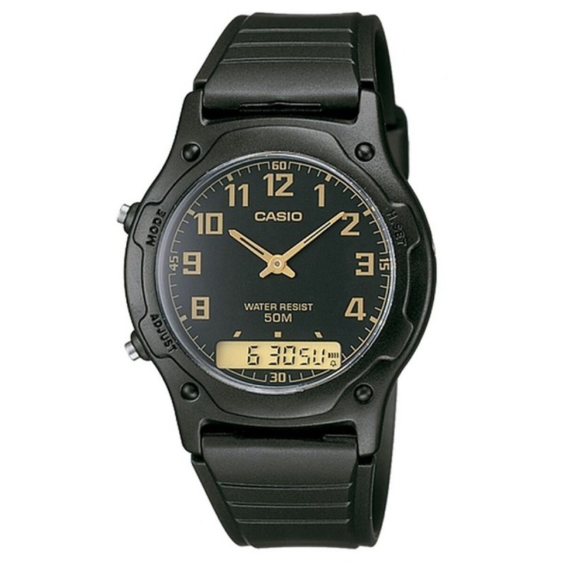 Orologio Unisex Casio AW-49H-1BVEF Nero (Ø 40 mm) (Ø 39 mm) Orologio Unisex Casio AW-49H-1BVEF Nero (Ø 40 mm) (Ø 39 mm)