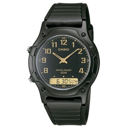 Orologio Unisex Casio AW-49H-1BVEF Nero (Ø 40 mm) (Ø 39 mm)