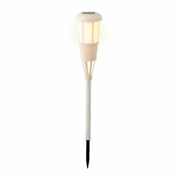 Picchetto solare da giardino Lumineo Bianco 61 x 10 cm vimini Solare
