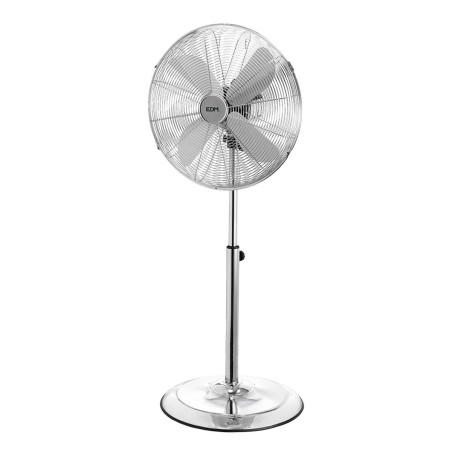 Ventilatore a Piantana EDM 33973 Argentato 60 W