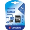 Scheda Di Memoria Micro SD con Adattatore Verbatim 44084