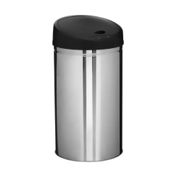 Secchio della spazzatura 5five Simply Smart Acciaio inossidabile 42 L Argentato
