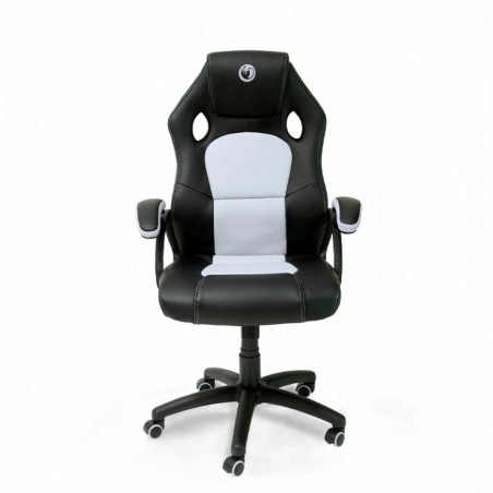 Sedia Gaming Nacon PCCH-310WHITE Bianco Nero Nero/Bianco