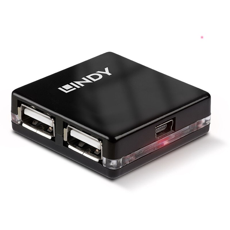 Hub USB LINDY 42742 Nero Hub USB LINDY 42742 Nero