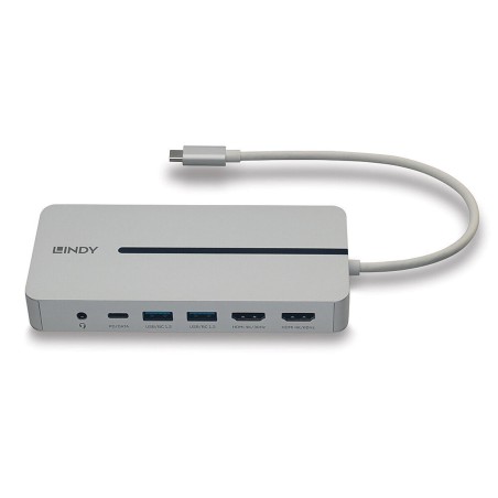 Dockstation LINDY 43360 Grigio