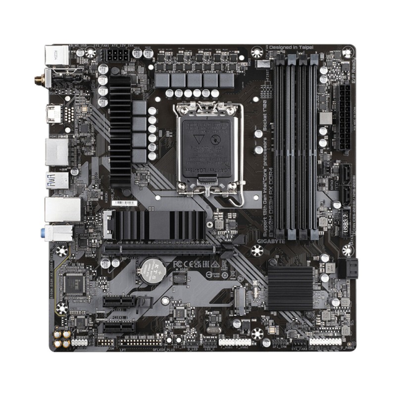 Scheda Madre Gigabyte B760M DS3H AX DDR4 INTEL B760 EXPRESS LGA 1700 DDR4 Scheda Madre Gigabyte B760M DS3H AX DDR4 INTEL B760 EXPRESS LGA 1700 DDR4