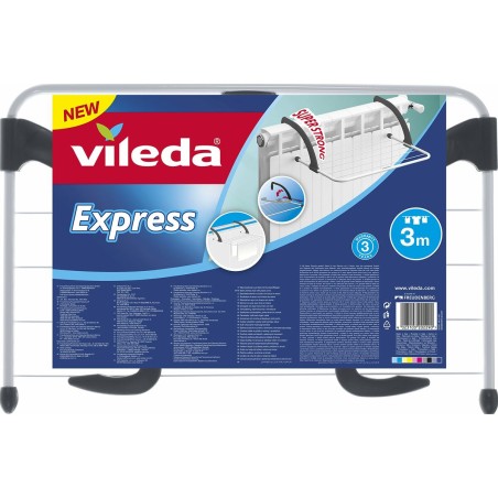 Stendibiancheria Vileda Express Acciaio Bianco